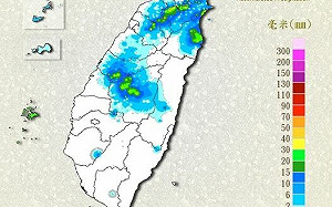 午後雨彈狂轟！新北累積雨量80毫米 文山區時雨量破40毫米
