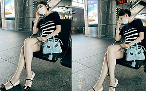 「暴瘦成竹竿」沒人認出！郭雪芙現蹤高鐵站   網崩潰求偶遇