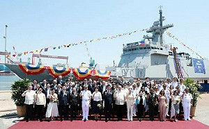 菲律賓最新巡防艦「BRP Miguel Malvar」 18日南韓蔚山命名下水