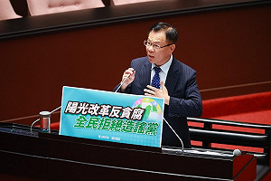 覆議案火藥味濃!張啓楷質疑賴清德是跳票總統 行政院成「太上院」