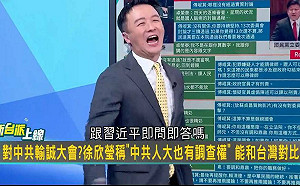 徐欣瑩喊中國人大也有調查權 遭諷：習近平任期無限！敢主張即問即答嗎？