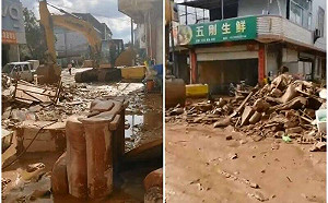 ｢戰時狀態｣救災竟是擺拍！中國暴雨重災區災民：央視拍完照就停了