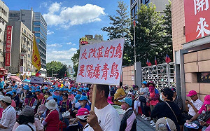 「藍鷹」遊覽車半日遊不持久 老藍鳥竟舉牌嗆青鳥陽痿