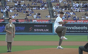 郭泓志重返道奇開球 王牌投手柯蕭難忘他打擊火力