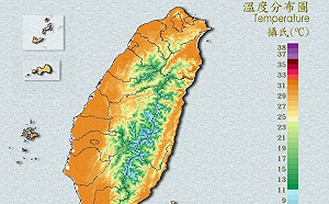 16縣市高溫警戒恐破36度 午後防雷雨彈襲