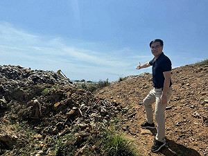 新竹垃圾山!彭啟明坦言:「相當嚴峻」下半年達最高峰