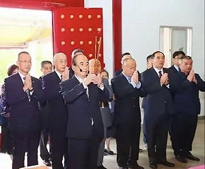 王金平訪中! 前往中國昆山 為媽祖文創展揭碑