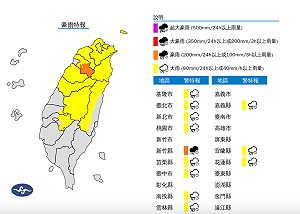 快訊》雨勢再升級!氣象署發豪雨特報 雙北雷雨轟一小時