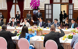 友邦克國總理偕新婚妻來訪　賴清德國宴歡迎：要享受蜜月旅行