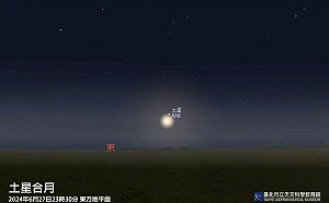 天文迷注意了！6/27「土星合月」肉眼清晰可見