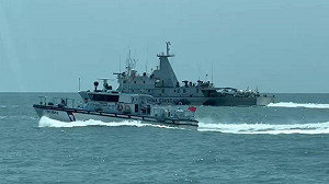 這不是你家好嗎! 中國海警船又闖金門水域 海巡派3艦驅離