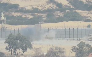 (影) 抓到了! 北京偷偷送武器? 哈瑪斯用中國紅箭-8導彈轟以軍裝甲車 