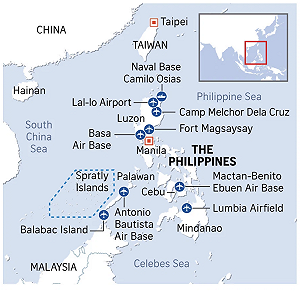 菲駐美大使:台海戰爭下 可能准美軍用菲基地護台