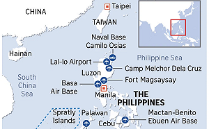 菲駐美大使：台海戰爭下 可能准美軍用菲基地護台