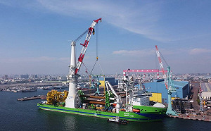 百分百國產自製！  台船公司離岸風電水下基礎完工  