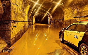 花蓮山區豪雨蘇花公路2處坍方 南下須改道通行