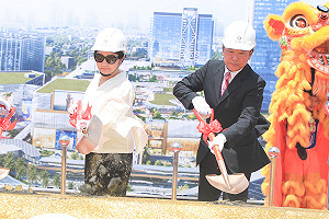 全國最大購物商場「D-ONE第一大天地」動土  預估創造1萬8千個就業機會