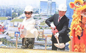 全國最大購物商場「D-ONE第一大天地」動土  預估創造1萬8千個就業機會