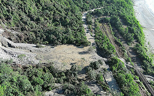 蘇花崇德段土石流阻斷！公路局：延至下午17時全線搶通