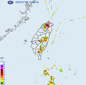 快訊》北台灣防大雷雨!氣象署發災防告警:雨彈狂轟一小時