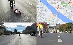 (影) 反盲目信任科技! 德藝術家用99台手機 製造Google Maps門口「大塞車」