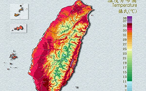 還沒中午高雄飆破40度！全台熱到紅通通 氣象署再發高溫特報