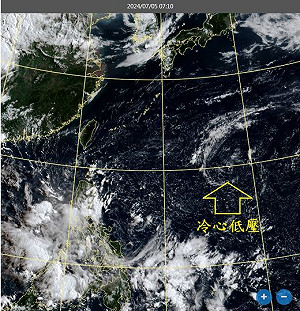 週末防雨彈!冷心低壓接近中 鄭明典:加強午後對流發展