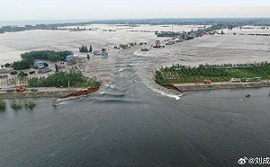 洞庭湖潰堤！中國湖南華容｢全縣道路封閉｣官方禁止個人對外發消息