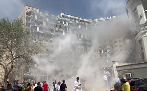 (影) 現場慘狀曝光！基輔兒童醫院遭俄攻擊多死傷 烏 : 導彈未偏移 完全是蓄意