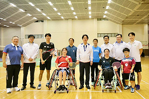 為巴黎奧運代表團授旗    賴清德勉選手摘金奪銀再創佳績