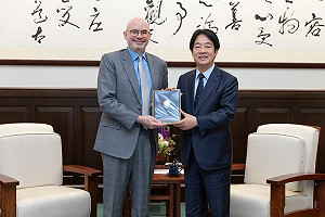 AIT新任處長谷立言:20年前就預測賴清德很可能當上台灣總統