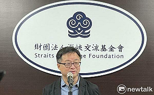 釋善意！海基會秘書長羅文嘉21日親赴「金廈泳渡開幕典禮」