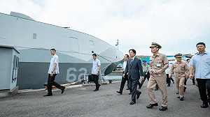 登國造「旭江艦」!賴清德勗勉海軍131艦隊:秉持忠義軍風 守護海疆安全