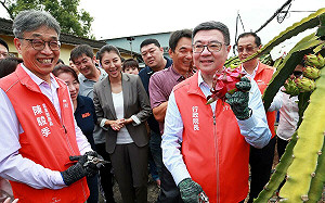 紅龍果外銷日本成績告捷！ 卓榮泰親訪果農致謝：農產品是台灣重要戰略物資