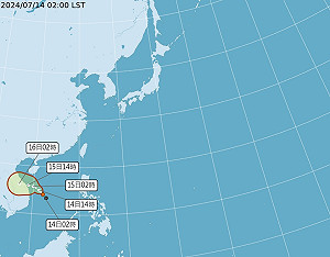 12縣市高溫警戒! 熱低壓昨晚形成 對台無直接影響