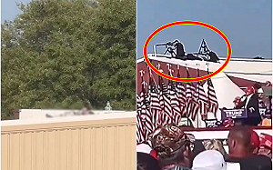 (影)川普賓州造勢遭槍擊! 美特勤局狙擊手150m外擊斃槍手畫面曝光