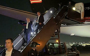 (影) 川普遇襲後首次露面   親切和大家「揮手問好」