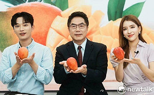 黃偉哲快閃日韓強力行銷  台南芒果深獲日韓消費者喜愛