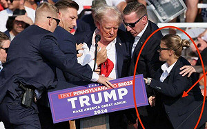 (影) 這問題要特勤局來回答! 川普被槍擊 FBI這樣回 大佬罵特勤局長該下台