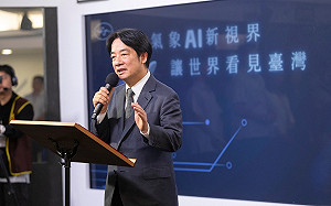 賴清德視察中央氣象署　談氣候變遷、淨零轉型