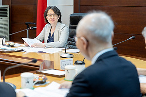 蕭美琴主持大法官審薦會議 盼不負國人期望完成提名