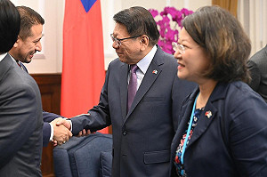 陪同接見瓜地馬拉議長 潘孟安:台瓜逾90年邦誼會持續前進