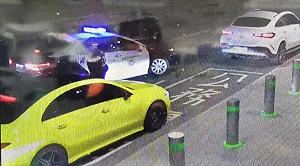 桃園機場傳槍響! 違停拒檢衝撞警車「疑毒駕」航警開13槍制止仍逃脫