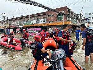 (影) 不顧百姓死活! 河南暴雨紅色預警 7座大型22座中型水庫搶洩洪