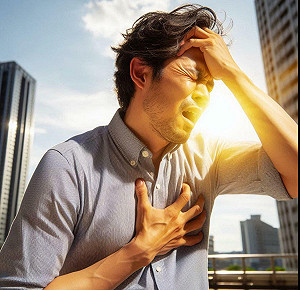 高溫致心臟病死亡風險增!專科醫:夏天要多喝水、少吃冰