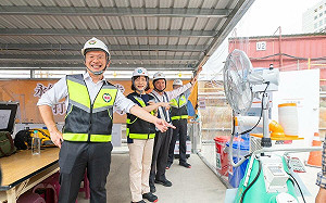 預防熱危害 戶外工作需設降溫設備 未改善者最高可罰15萬元