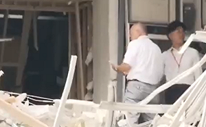 (影) 拔瓦斯管想自殺 放棄後 他開窗 點了一根煙.....陸男在日闖禍 釀5傷