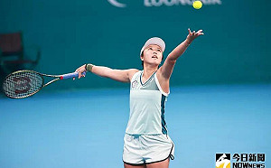 詹詠然紅土賽復出超猛！與搭擋中國張帥合拍