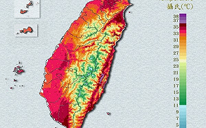 15縣市極度高溫警報 氣象署：３縣市恐破38度