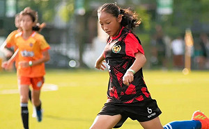 台灣首場女足職業國際賽　台日韓以球會友